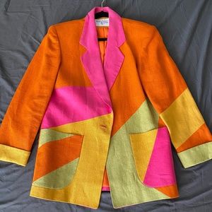 Vintage Oversized Women's Blazer